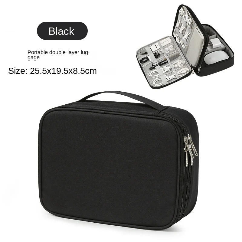 Double-Layer Travel Cable Organiser Case - Image 21