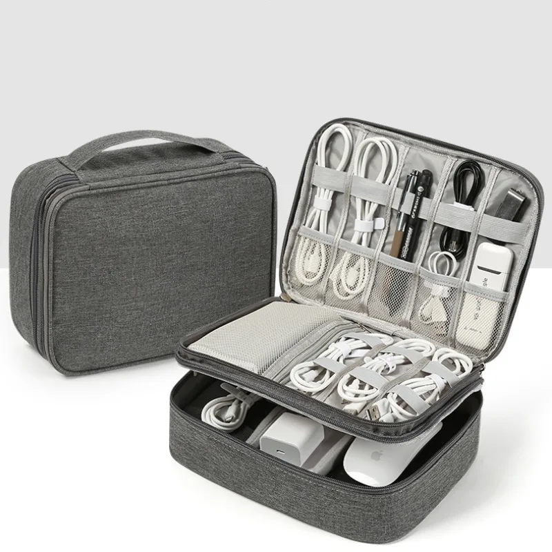 Double-Layer Travel Cable Organiser Case - Image 16