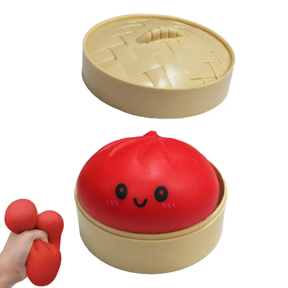 Colourful Steamed Bun Sensory Squeeze Toy - Image 9