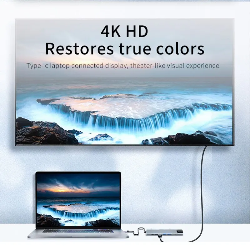 8-in-1 USB-C Hub with 4K HDMI, Ethernet and Card Reader product image 10