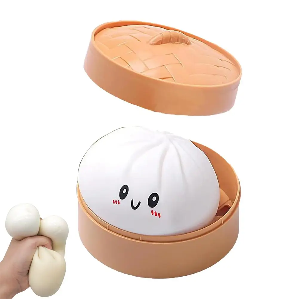 Colourful Steamed Bun Sensory Squeeze Toy - Image 11