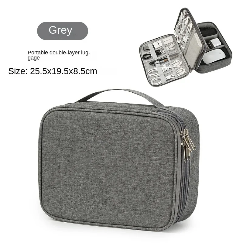 Double-Layer Travel Cable Organiser Case - Image 8