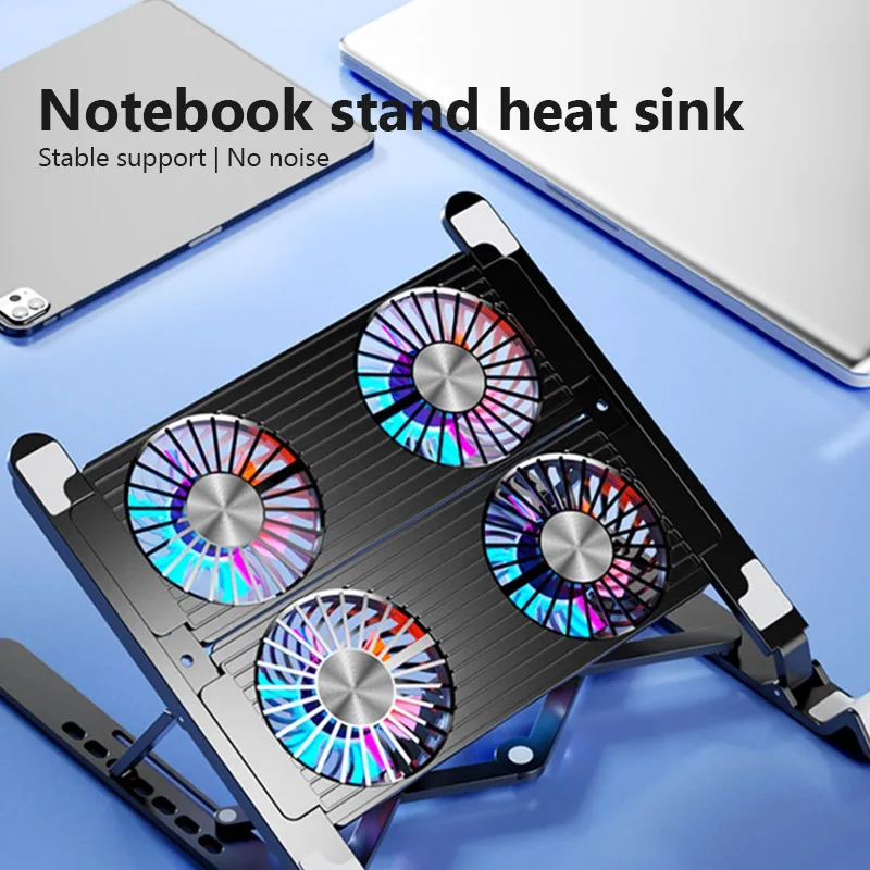 Foldable Laptop Cooling Stand with Four Fans product image 2