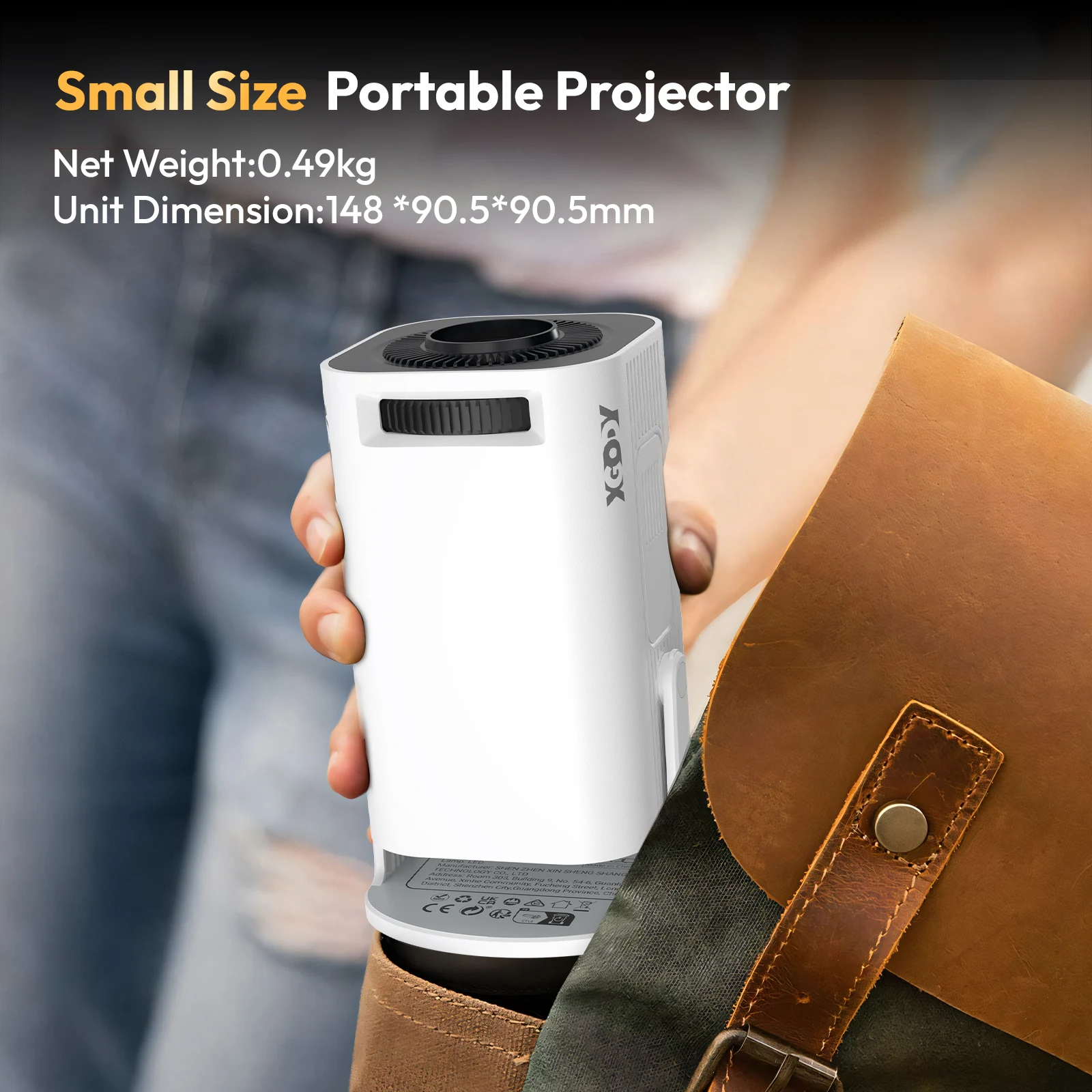 XGODY Gimbal 3 Pro Wi-Fi 6 Portable Projector - Image 8