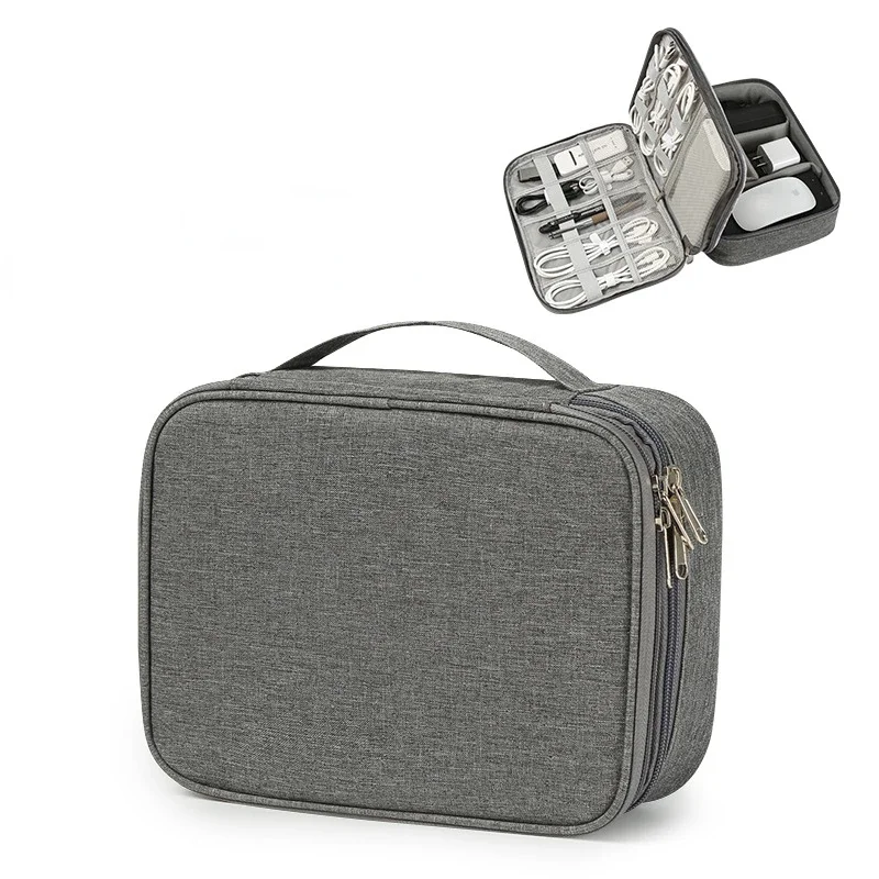 Double-Layer Travel Cable Organiser Case - Image 6