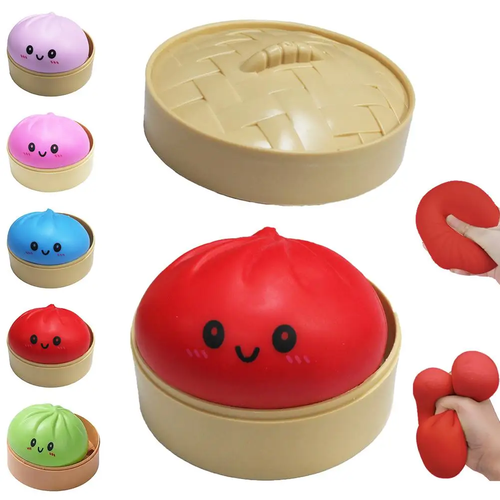 Colourful Steamed Bun Sensory Squeeze Toy - Image 17
