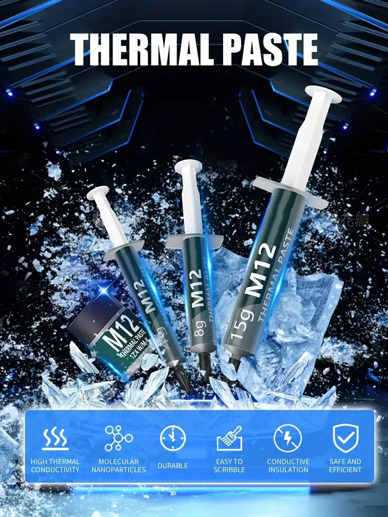 M12 Thermal Paste for CPU, GPU and Console Cooling - Image 19