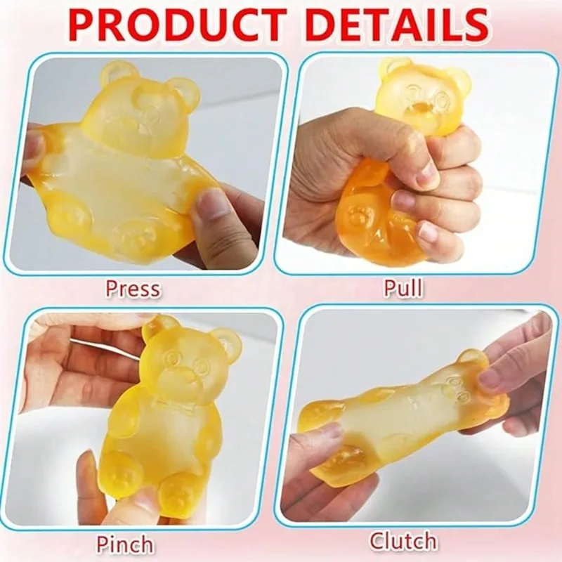 NeeDoh Gummy Bear Sensory Squeeze Toy - Image 16