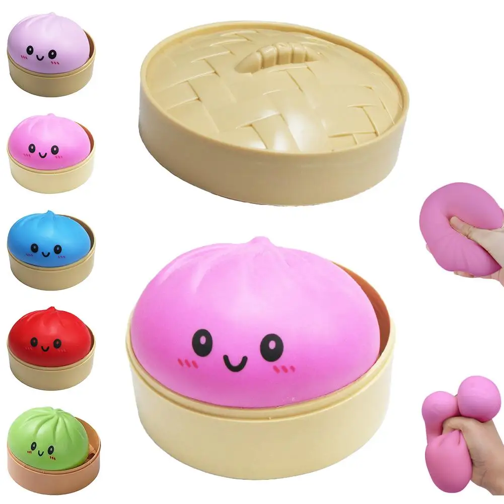 Colourful Steamed Bun Sensory Squeeze Toy - Image 15