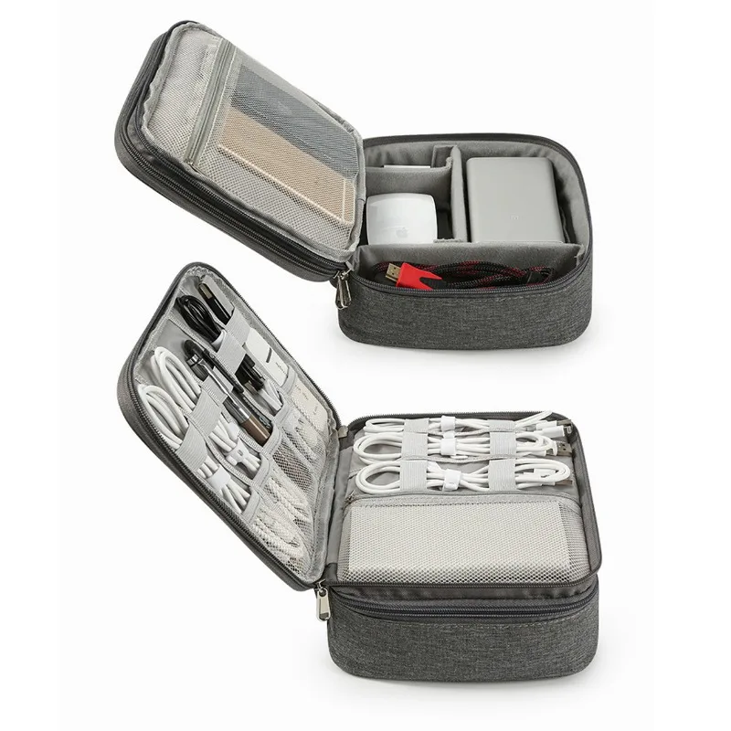 Double-Layer Travel Cable Organiser Case - Image 14