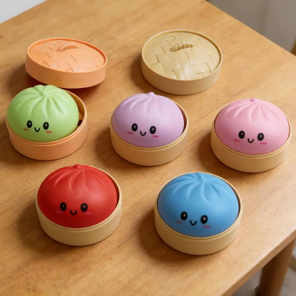 Colourful Steamed Bun Sensory Squeeze Toy - Image 20