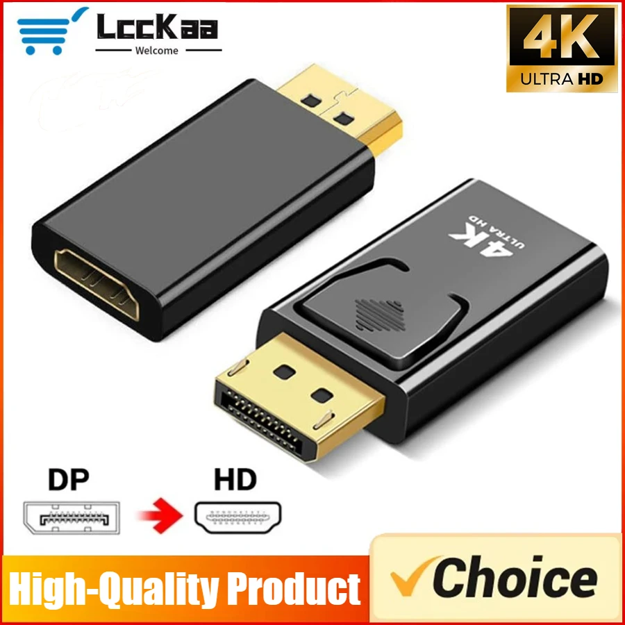 DisplayPort to HDMI Adapter up to 4K 60Hz