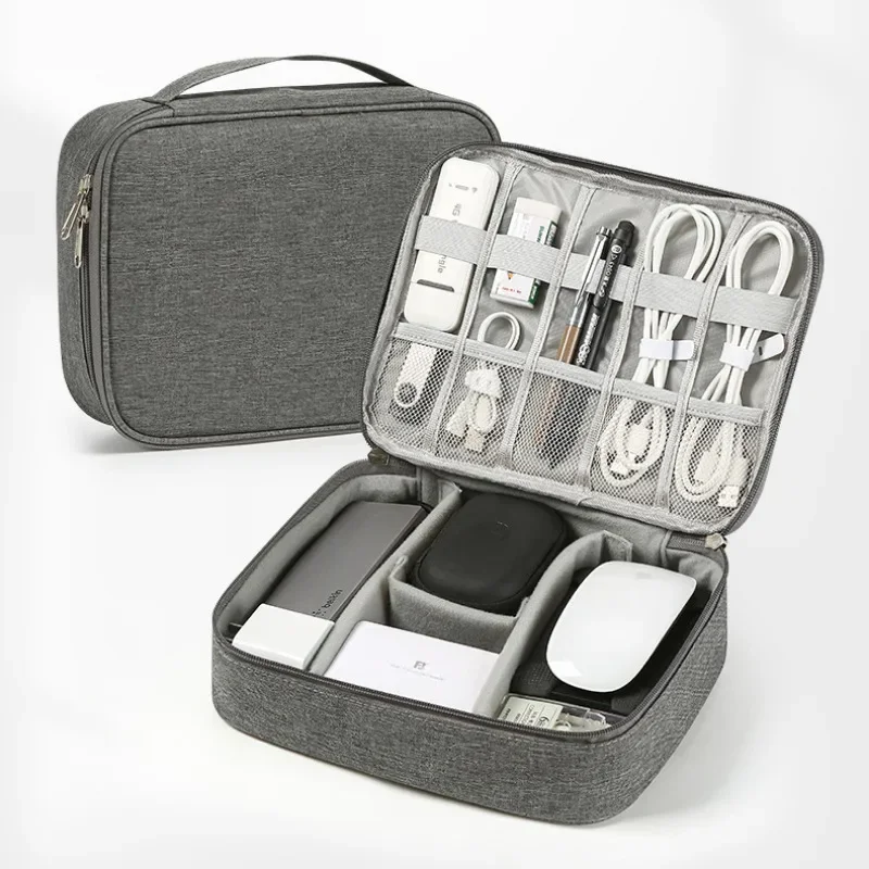 Double-Layer Travel Cable Organiser Case - Image 5