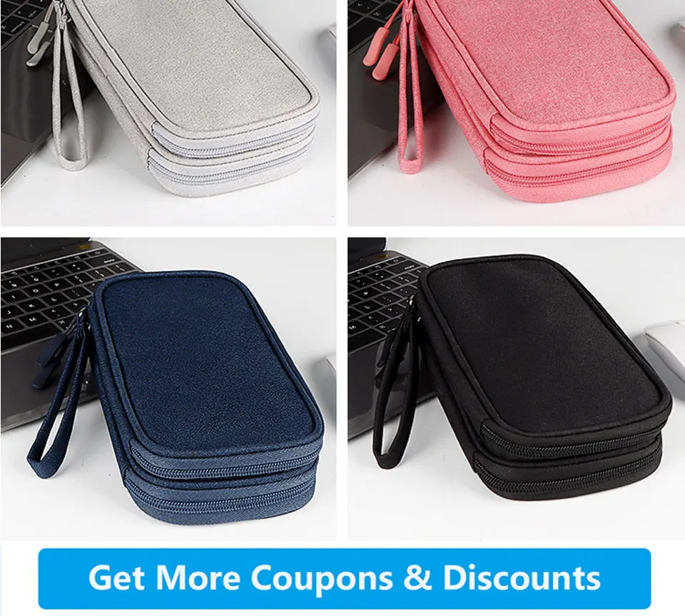Portable Multi-Layer Cable Organiser Bag - Image 30