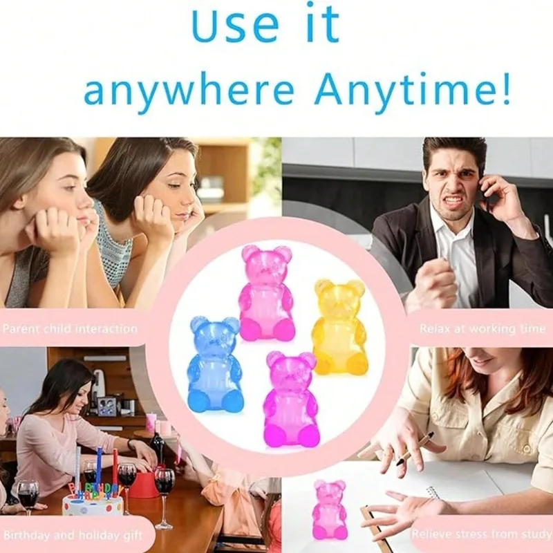 NeeDoh Gummy Bear Sensory Squeeze Toy - Image 6