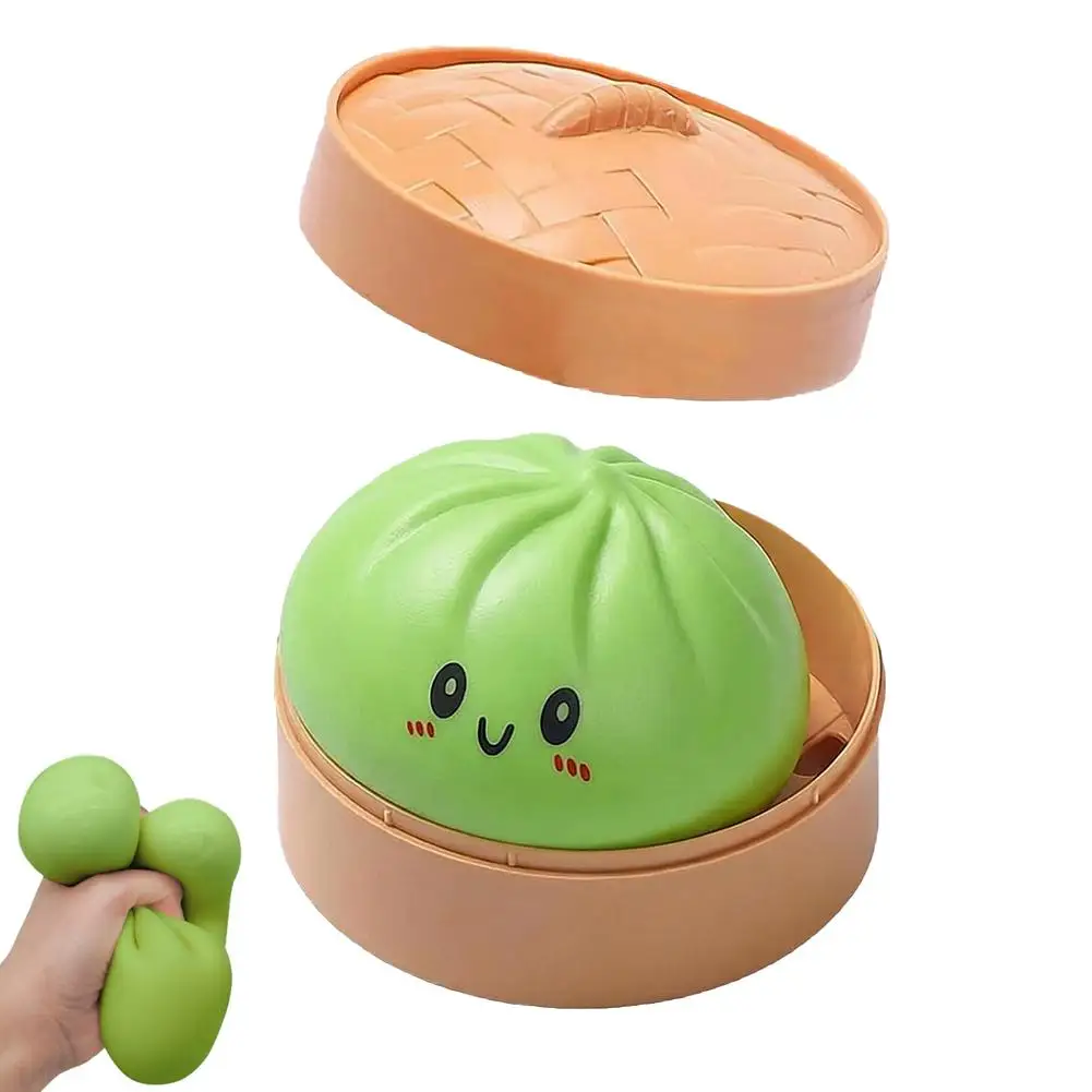 Colourful Steamed Bun Sensory Squeeze Toy - Image 12