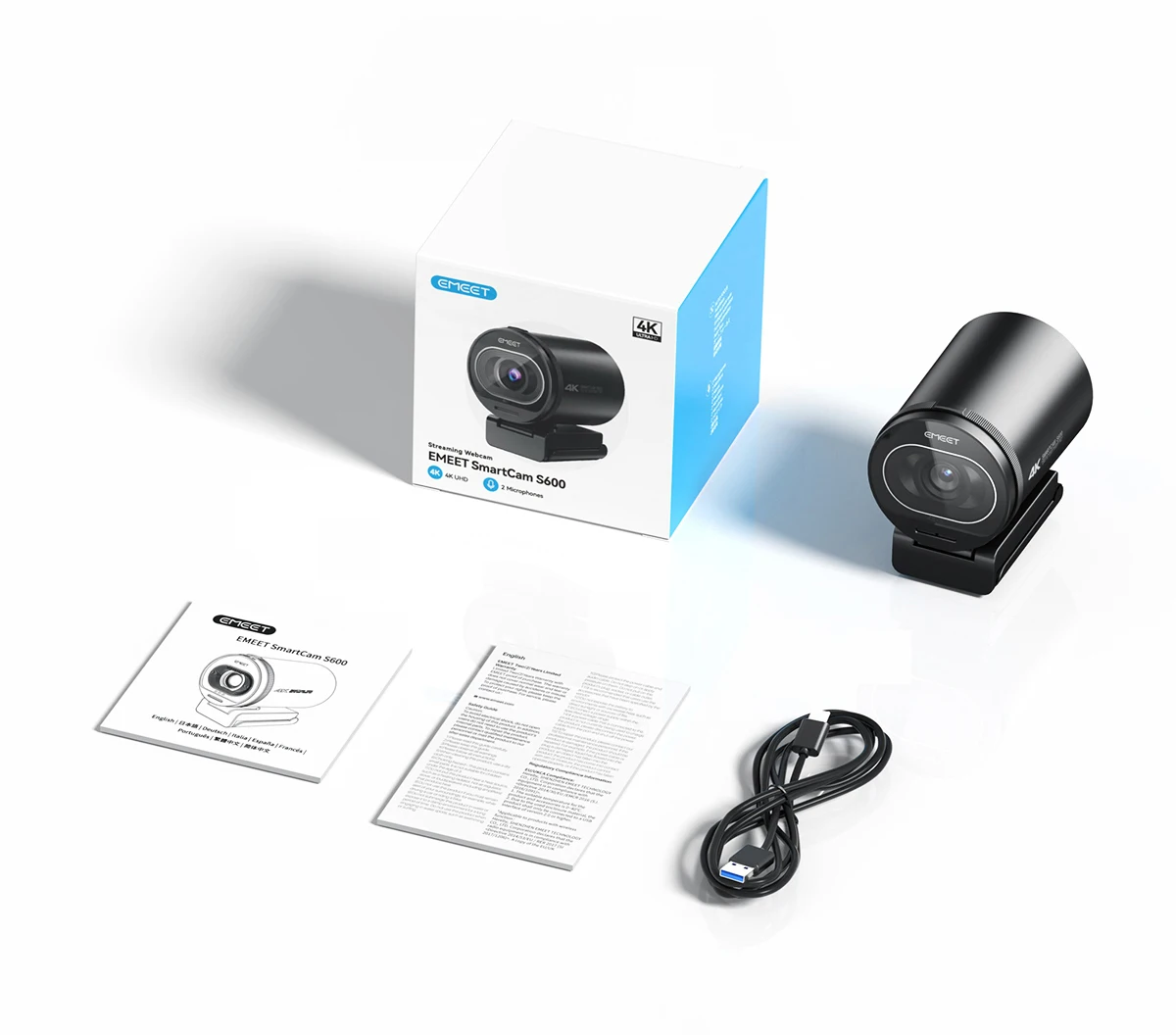 EMEET S600 4K Autofocus Webcam with Dual Microphones product image 22