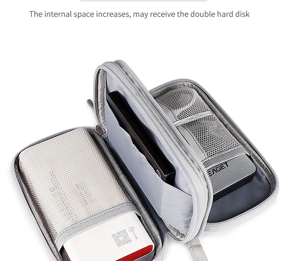 Portable Multi-Layer Cable Organiser Bag - Image 18