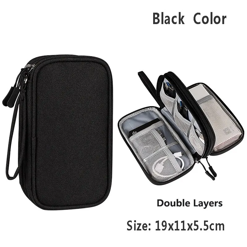 Portable Multi-Layer Cable Organiser Bag - Image 9
