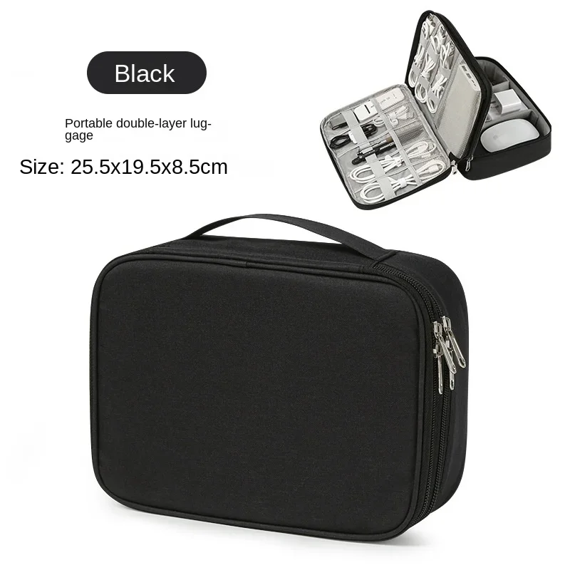 Double-Layer Travel Cable Organiser Case - Image 12