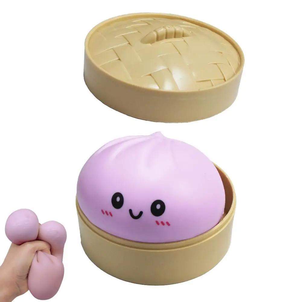 Colourful Steamed Bun Sensory Squeeze Toy - Image 8