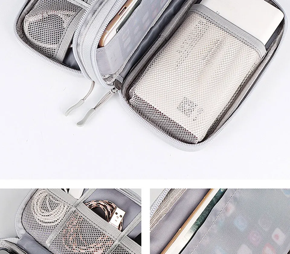 Portable Multi-Layer Cable Organiser Bag - Image 24