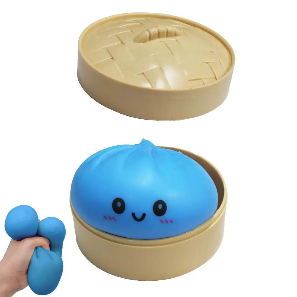 Colourful Steamed Bun Sensory Squeeze Toy - Image 10