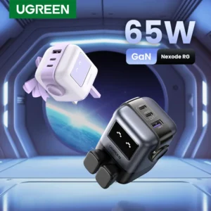 UGREEN 65W GaN Robot Charger with UK Plug