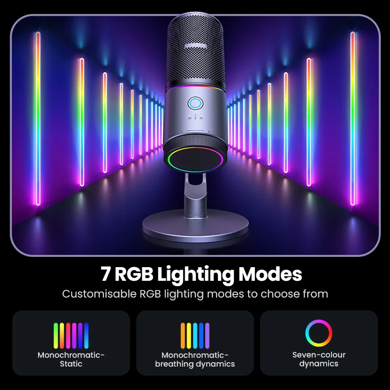 UGREEN CM769 USB-C RGB Condenser Microphone product image 2