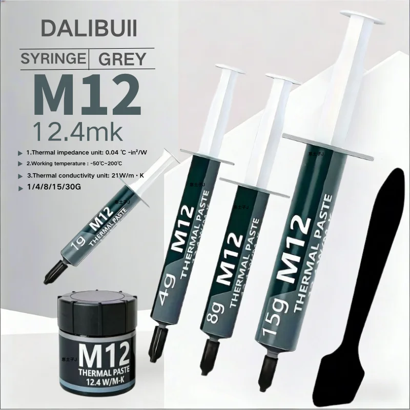 M12 Thermal Paste for CPU, GPU and Console Cooling
