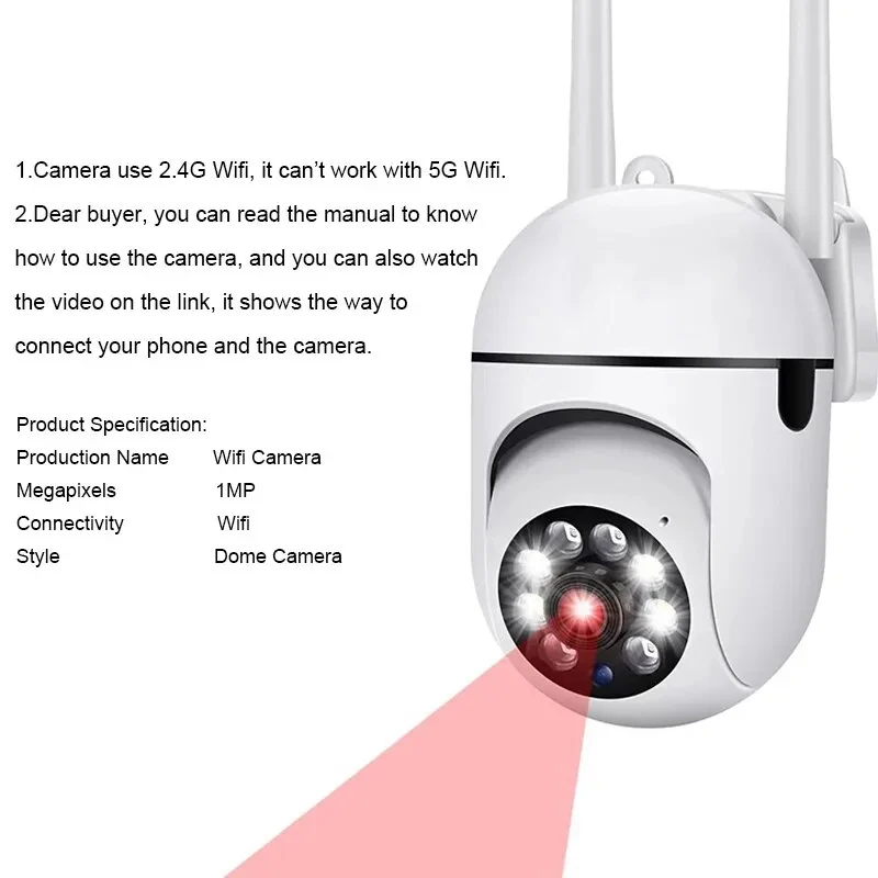 A7 3MP Wi-Fi Indoor Security Camera product image 11