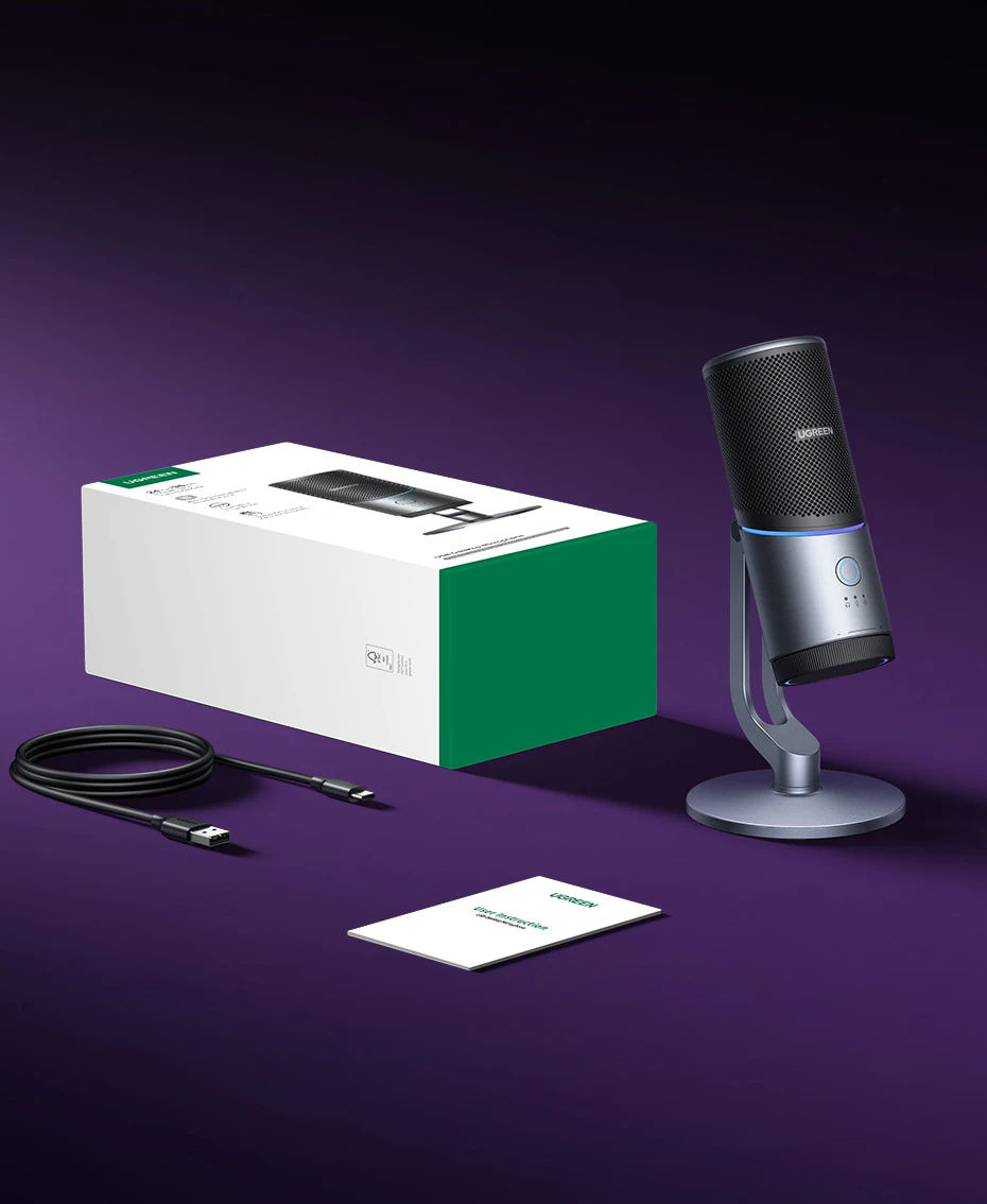UGREEN CM769 USB-C RGB Condenser Microphone product image 25