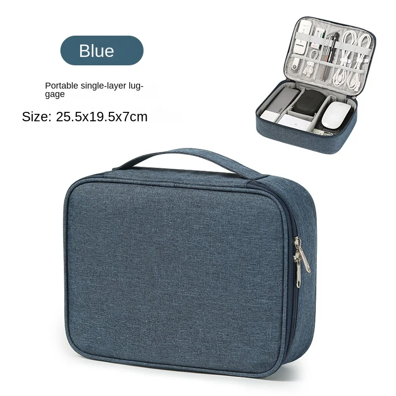 Double-Layer Travel Cable Organiser Case - Image 19
