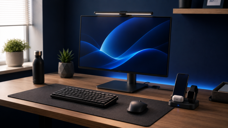 Desk Tech That Improves Focus Without Creating More Clutter