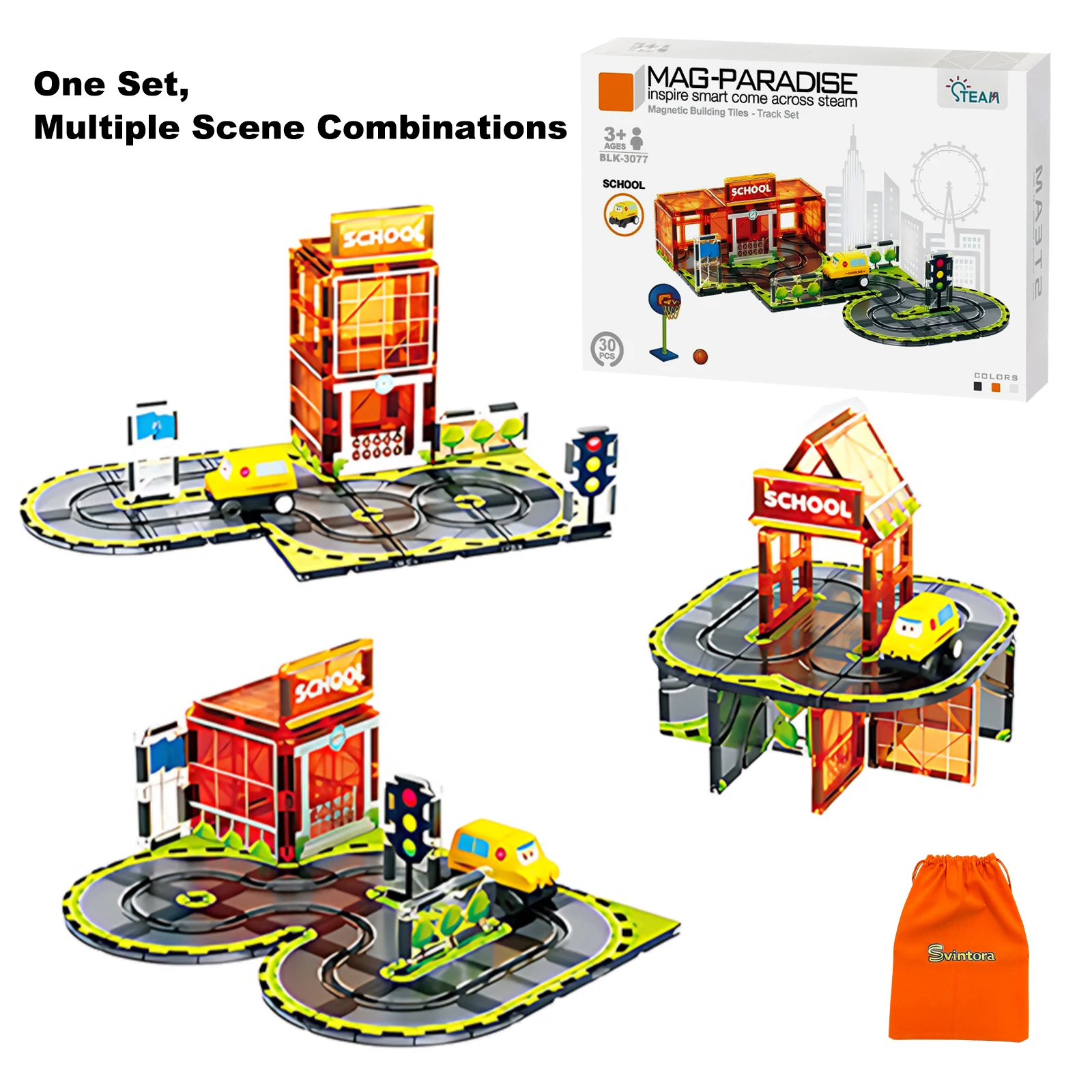 Magnetic STEM Building Tiles for Children - Image 5