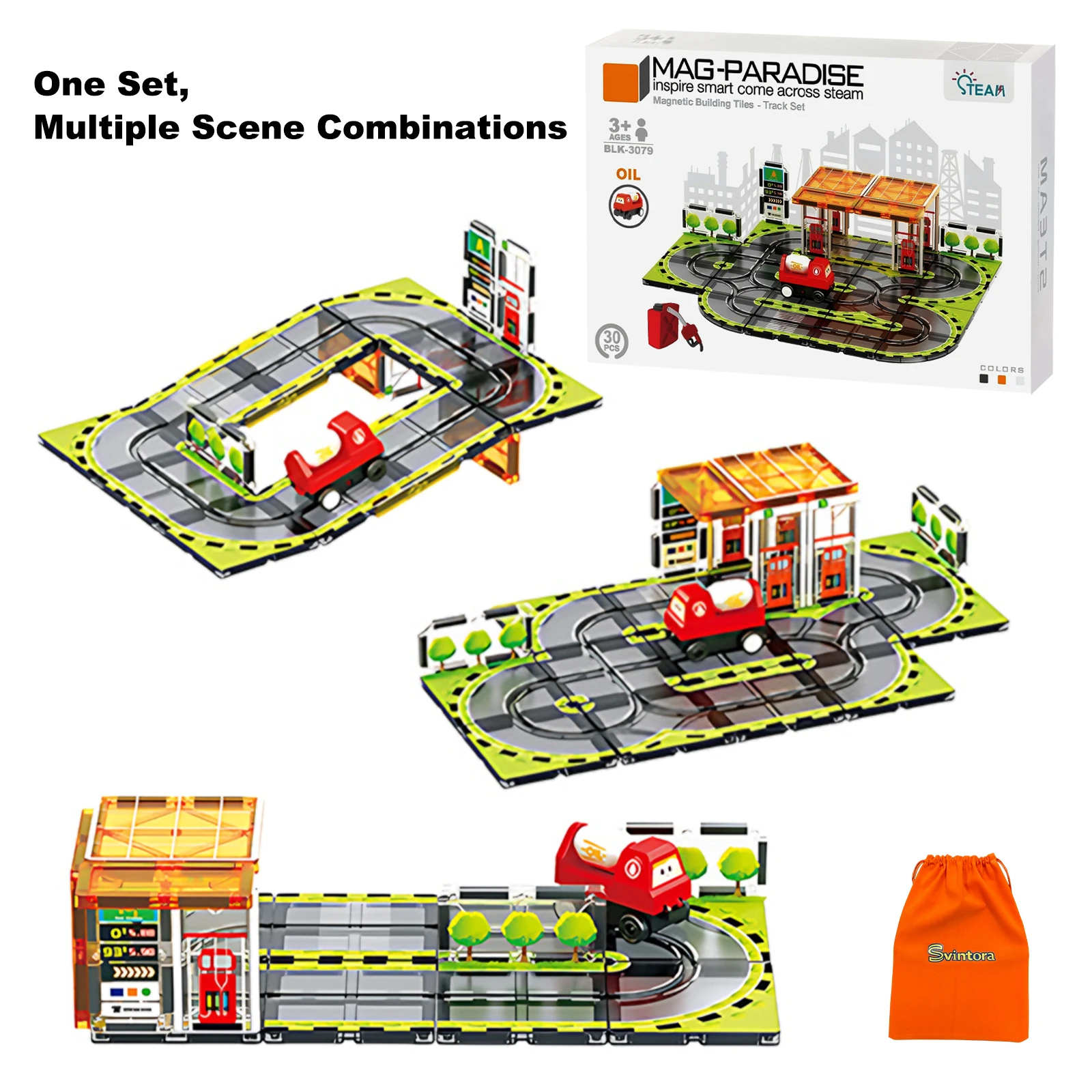 Magnetic STEM Building Tiles for Children - Image 7