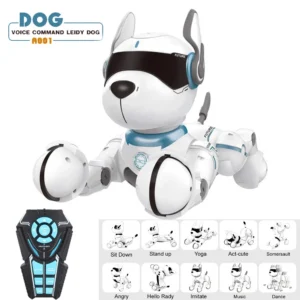 Interactive Talking and Dancing Robot Dog