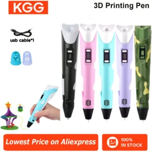 3D Printing Pen with LED Display