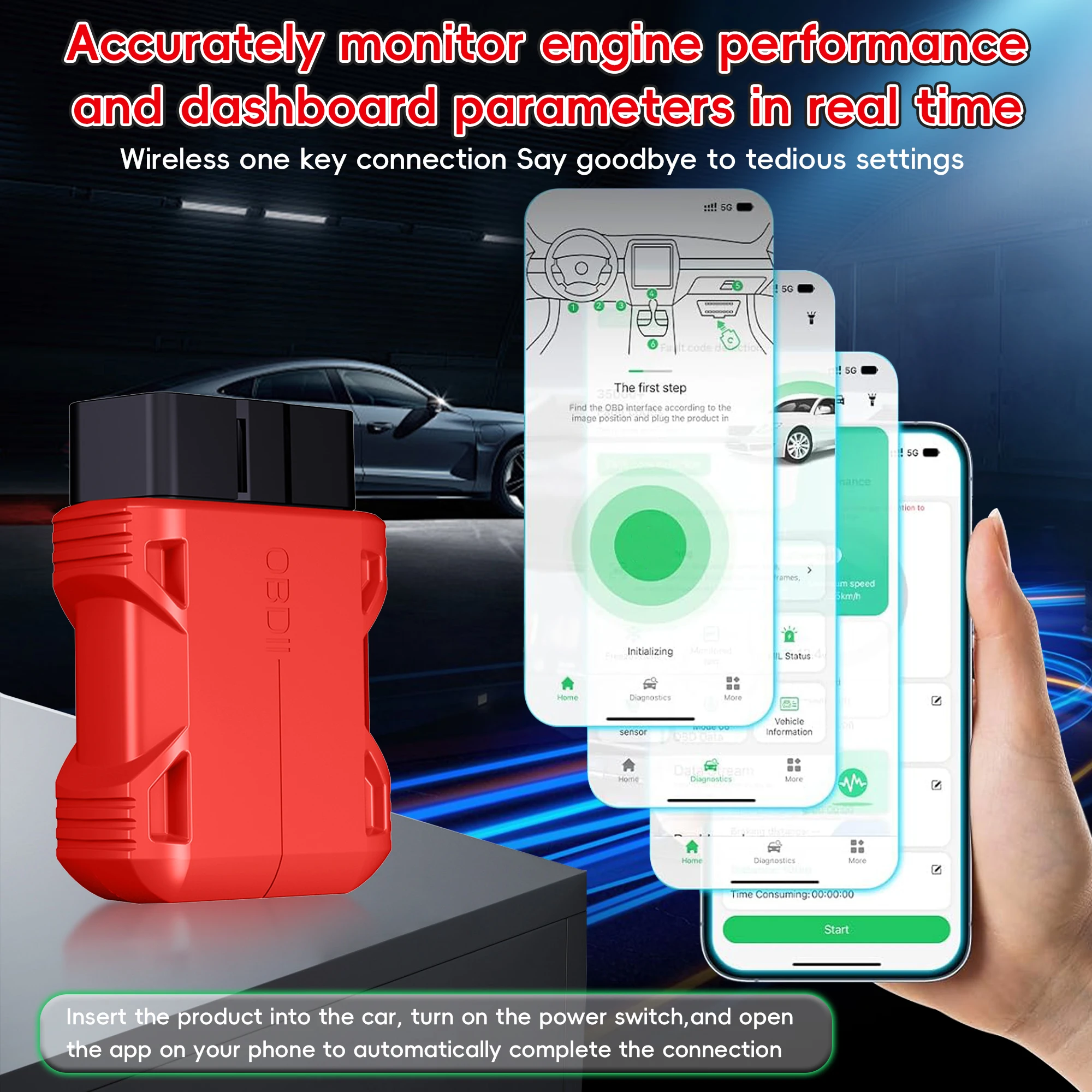 Bluetooth OBD2 Car Diagnostic Scanner - Image 4