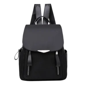 Water-Resistant Oxford Backpack for Women