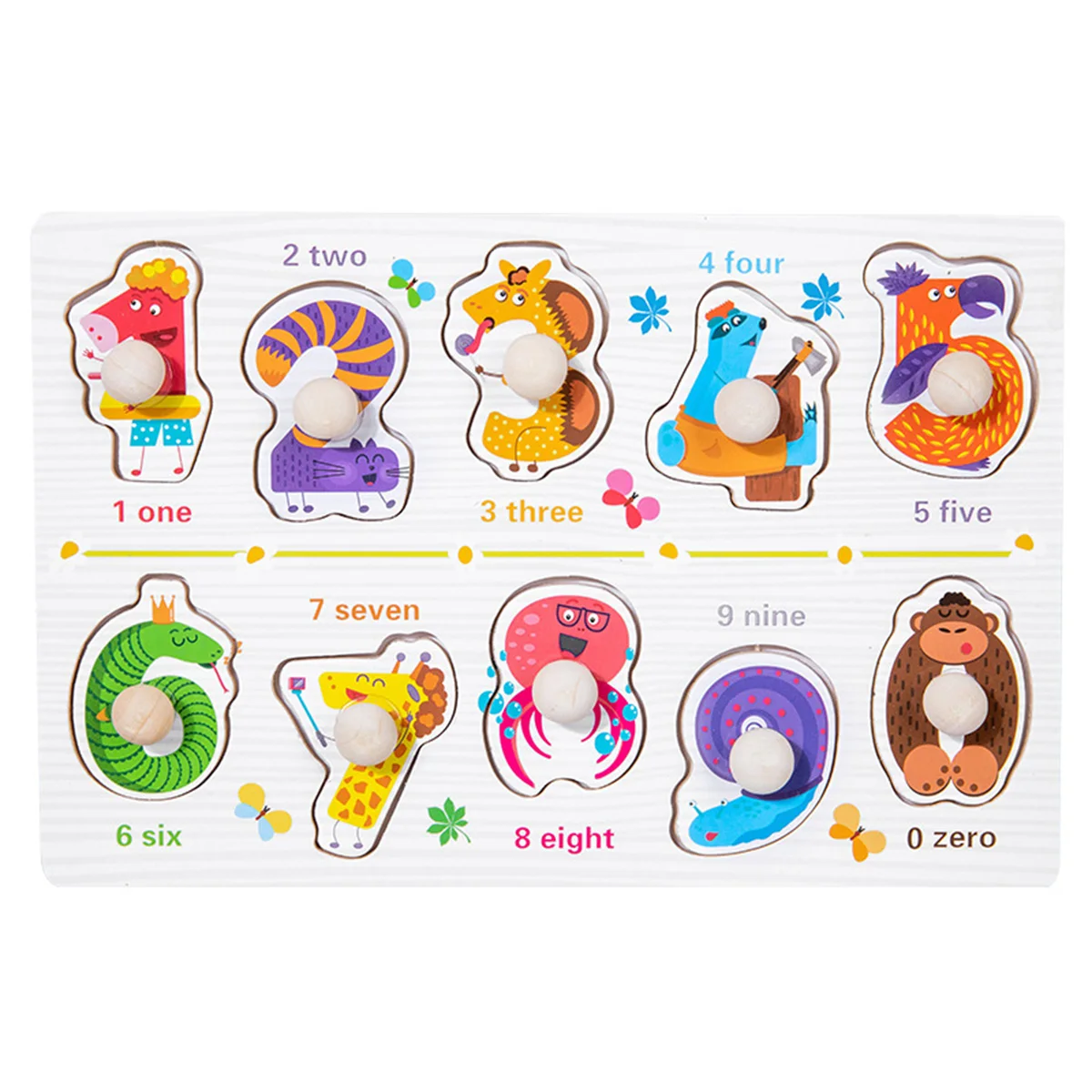 Wooden Montessori Jigsaw Puzzle - Image 11