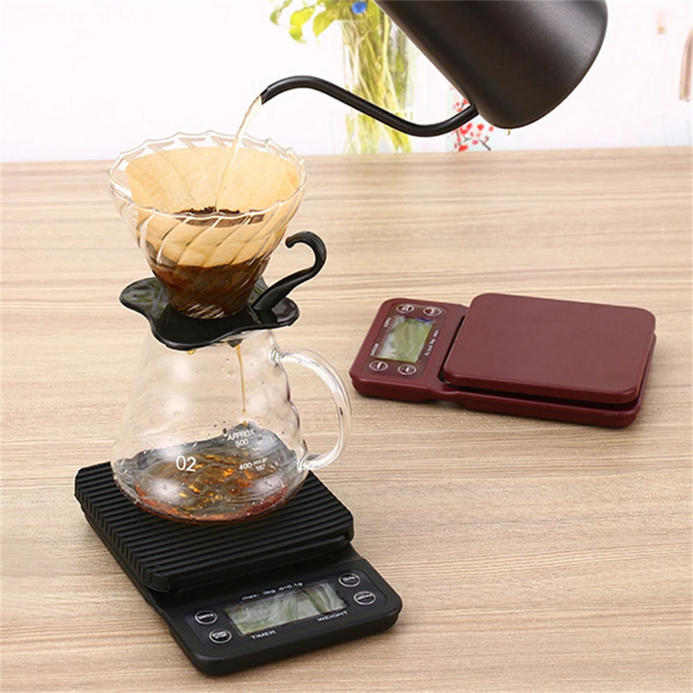 Digital Kitchen and Coffee Scale with Timer - Image 2