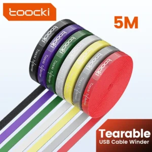 Toocki 5m Reusable Cable Management Tape