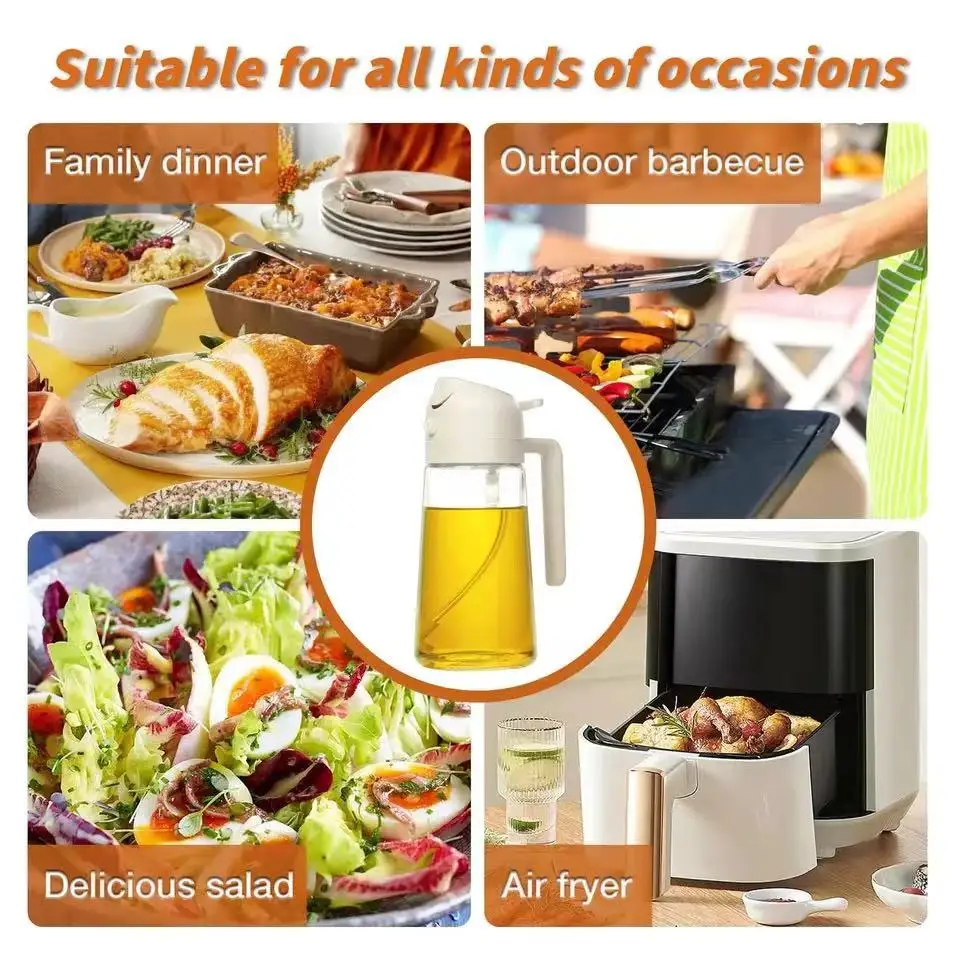 2-in-1 Olive Oil Dispenser and Sprayer - Image 6