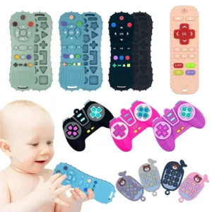 Montessori Silicone Remote-Control Teether