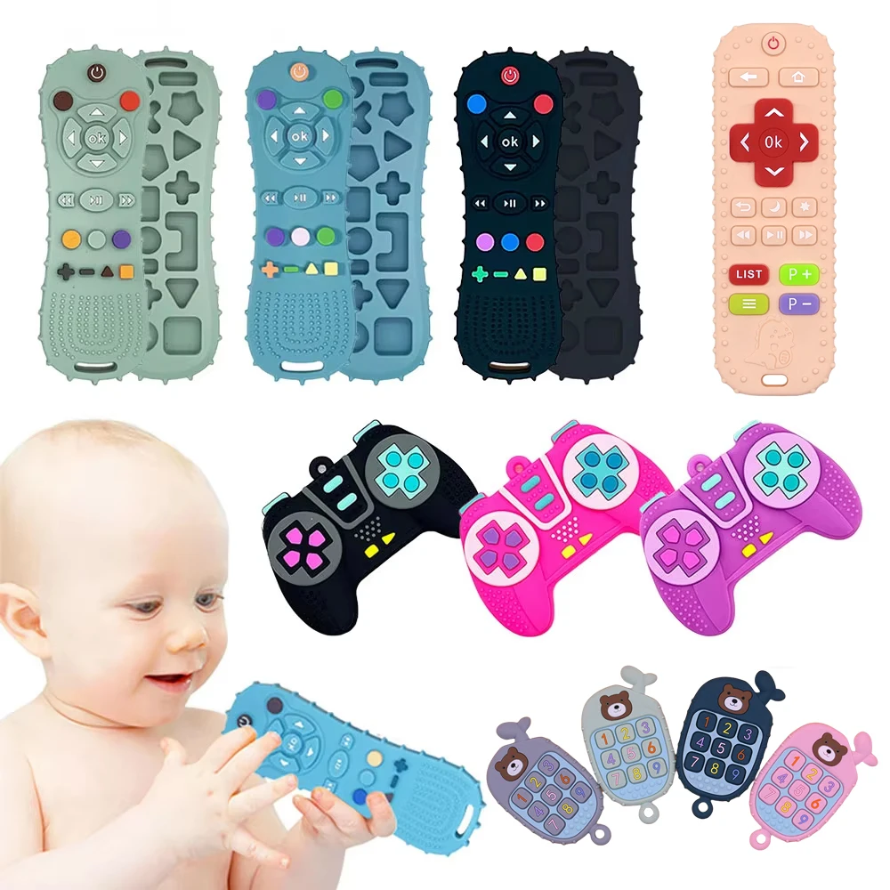 Montessori Silicone Remote-Control Teether
