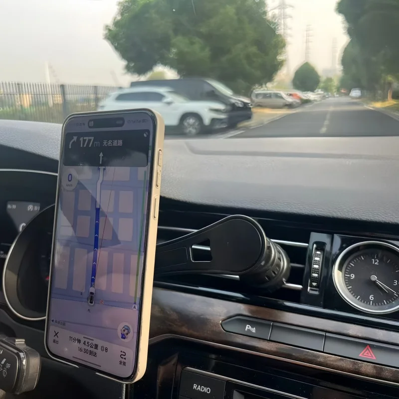Magnetic Car Phone Holder with Metal Hook - Image 5
