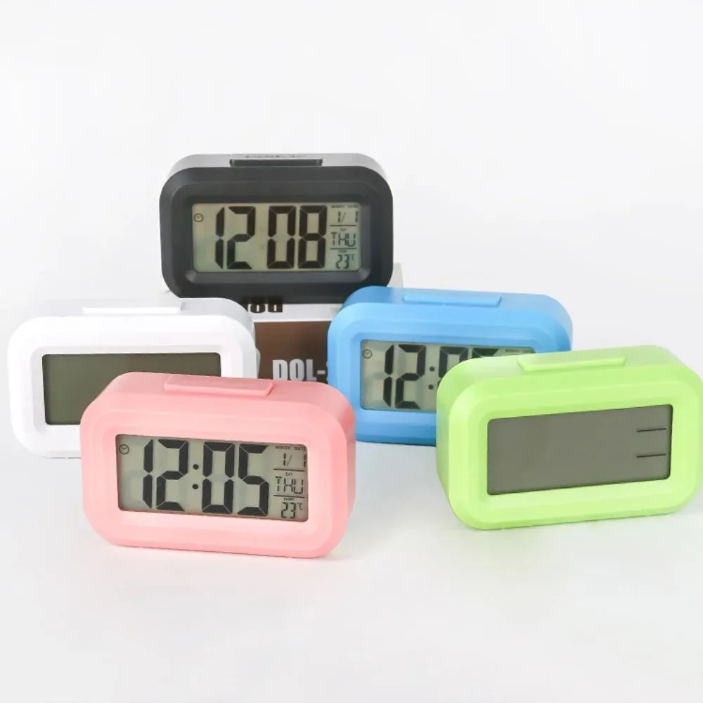 Digital LED Bedside Alarm Clock - Image 2
