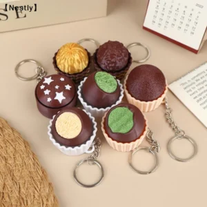 Chocolate Keyboard Fidget Keychain