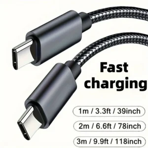 60W USB-C to USB-C Fast-Charging Cable